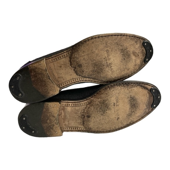 COLE HAAN EUC Dress
Formal Black Wool Slip On Loafers Shoes Black Men Size 8M - Picture 9 of 12